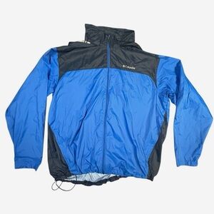 Columbia Glennaker Lake Mens Size XXL Windbreaker Hooded Mesh Outdoor Hiking